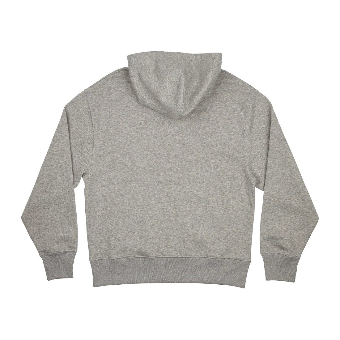 Embroidered Logo Grey Hoodie - Image 3